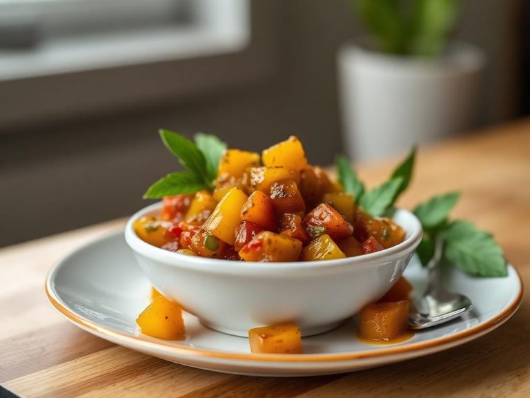 Banana pepper relish or chutney