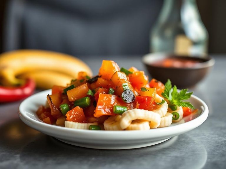 Banana pepper salsa or hot sauce