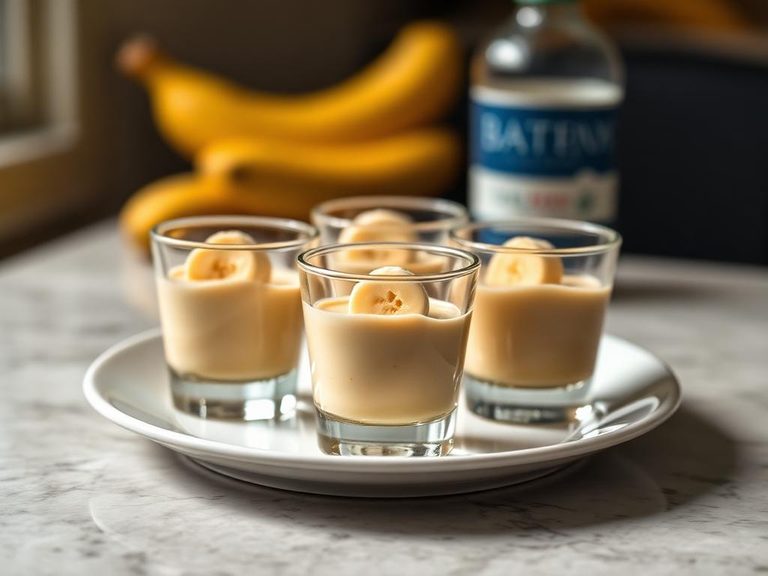 Banana Pudding Shots