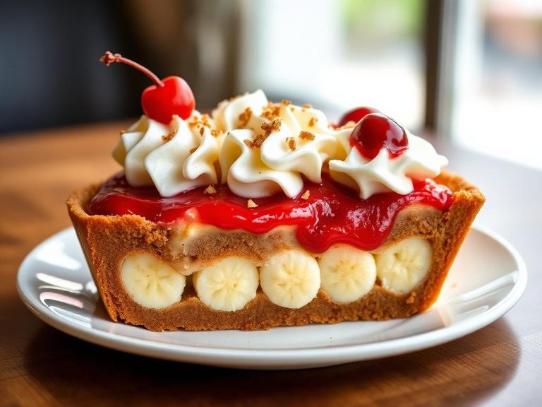 Banana Split Pie