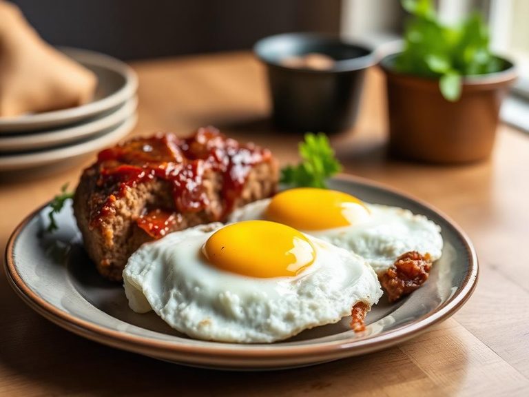 Barbecue Loaf and Eggs
