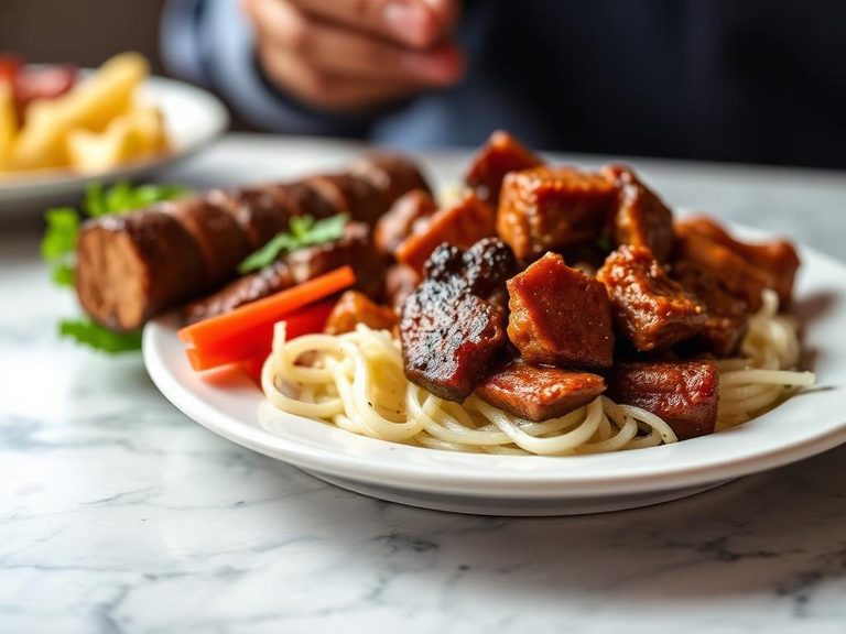 Barbecue plate accompaniment