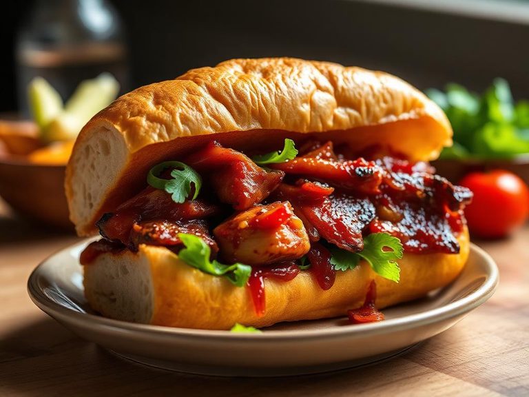 Barbecue Pork Banh Mi