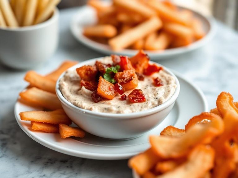 Barbecue Pork Rind Dip