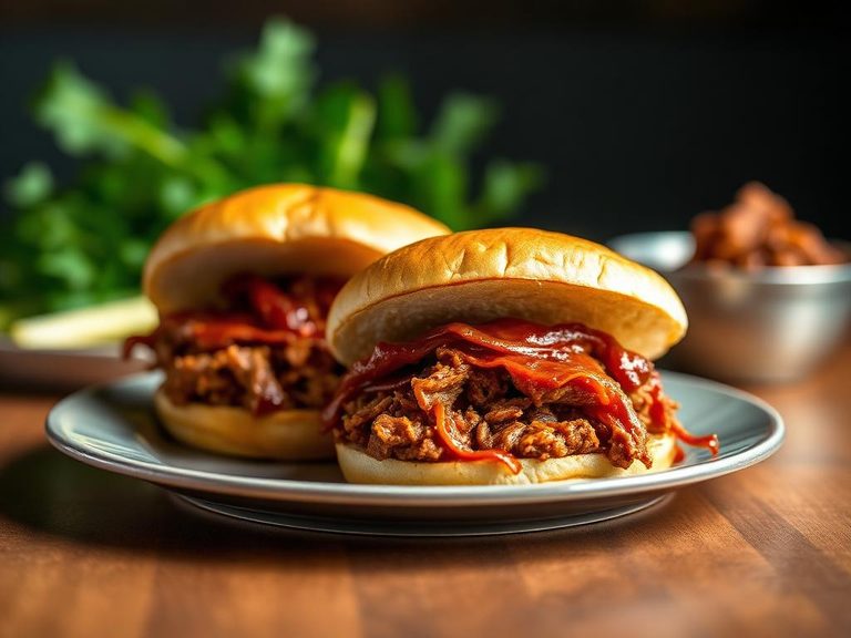 Barbecue Pulled Pork Sandwiches