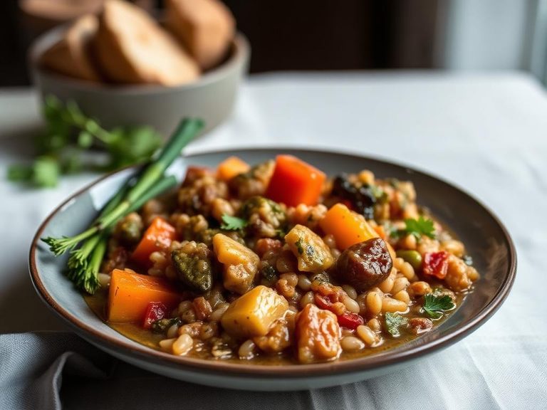 Barley and Vegetable Stew