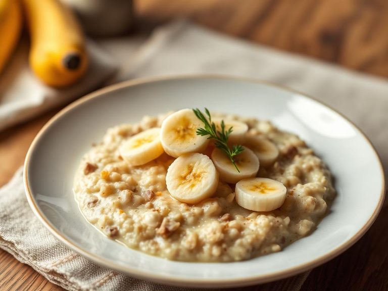 Barley Porridge with Banana