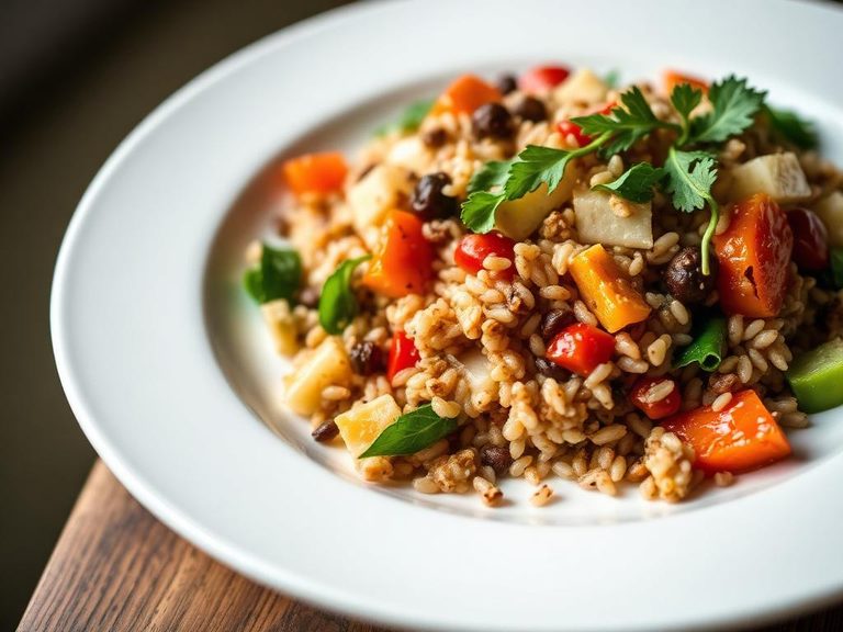 Barley Salad with Vegetables