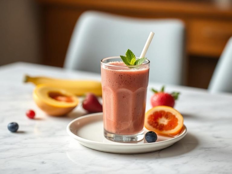 Base for a fruit smoothie