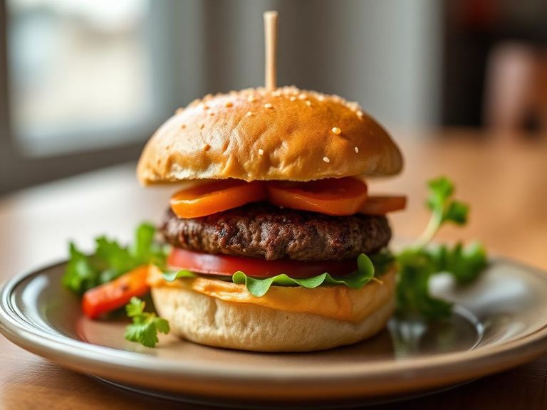 Base for a mini burger slider