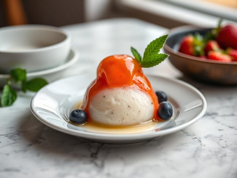 Base for a Sorbet or Granita