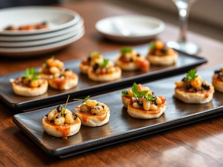 Base for canapés and hors d'oeuvres