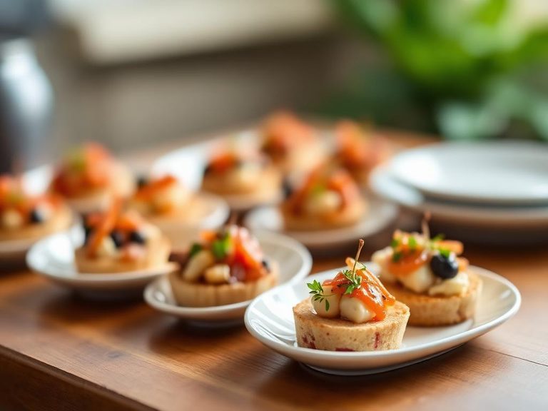 Base for canapés