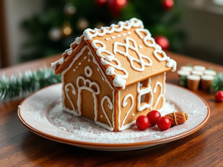 Base for gingerbread house construction