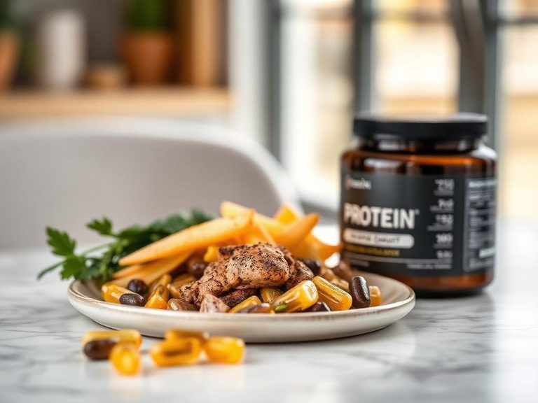 Base for high-protein nutritional supplements