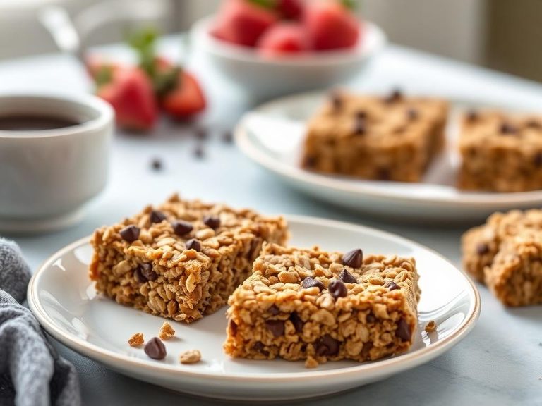 Base for homemade cereal bars