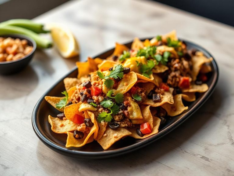 Base for loaded nacho-style snacks