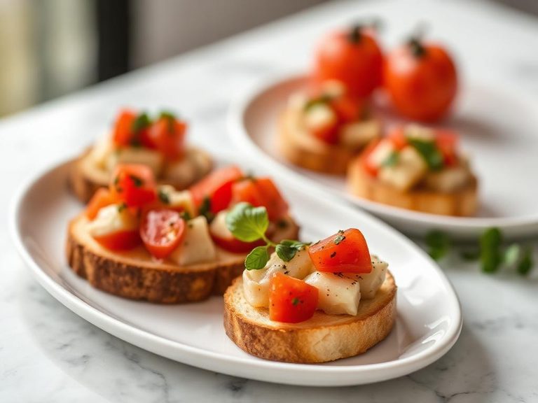 Base for mini bruschetta