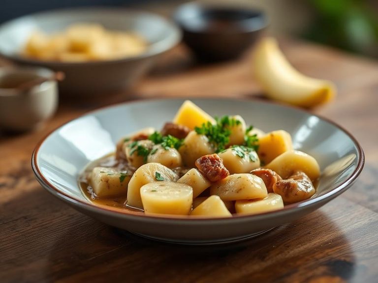 Batata Palha (in Brazilian stroganoff)