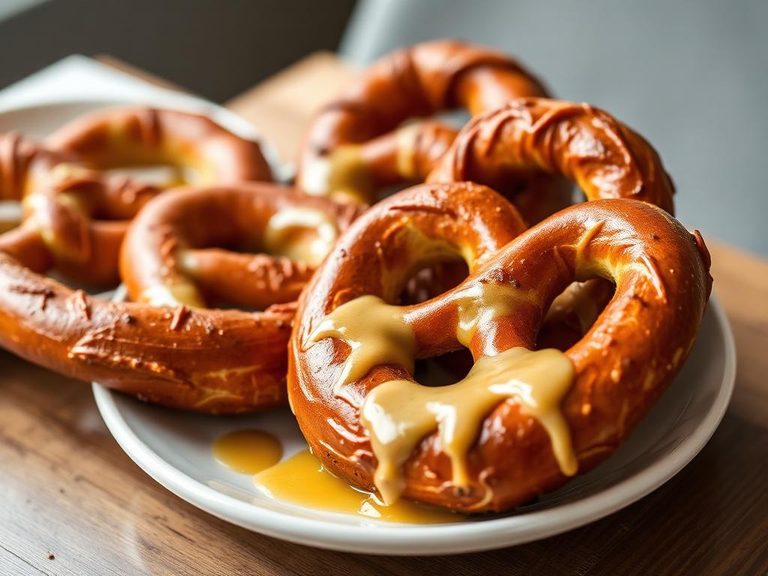 Bavarian Pretzels with Obatzda