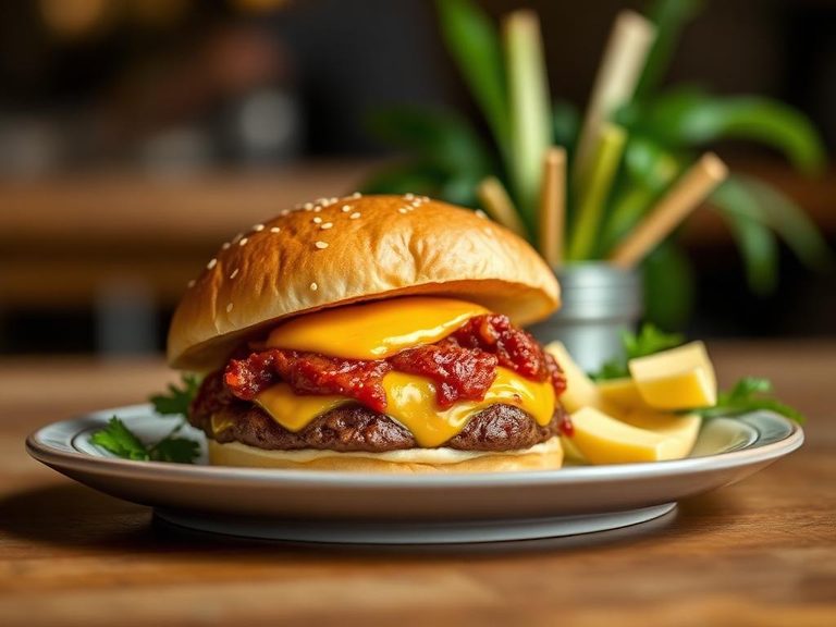 BBQ Cheddar Burger
