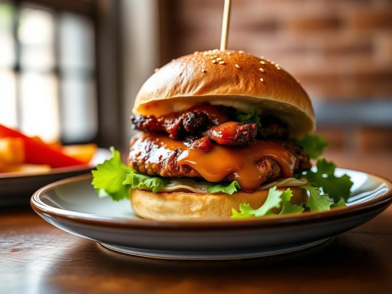 BBQ Chicken Burger