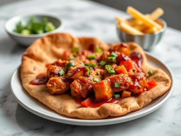 BBQ Chicken Thin Crust