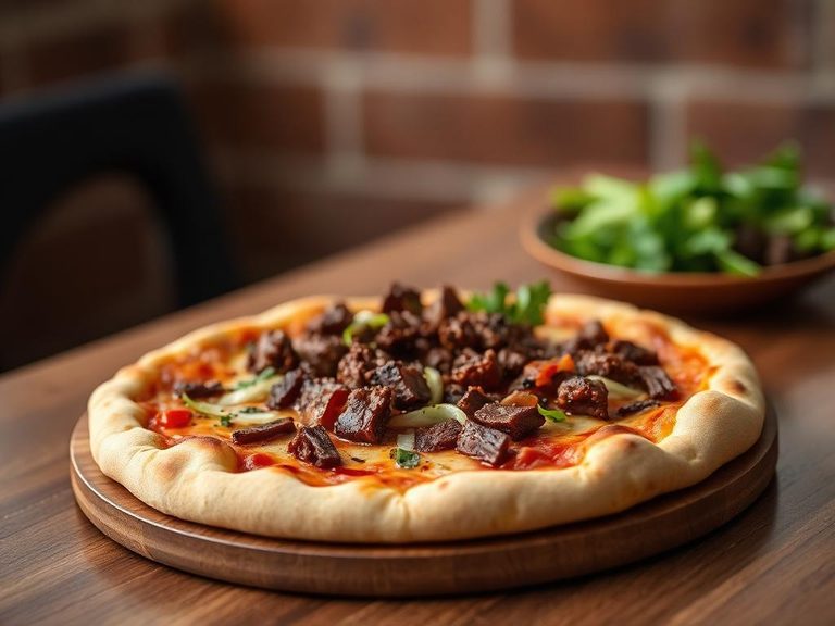 BBQ Meat Pizza