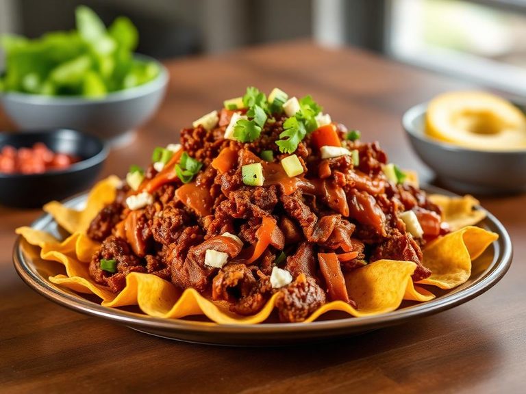 BBQ Pulled Pork Nachos