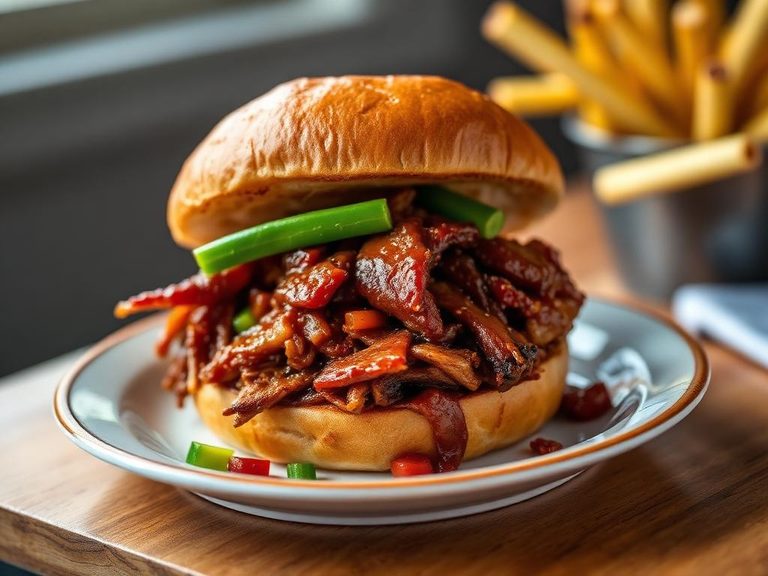 BBQ Pulled Pork Sandwich