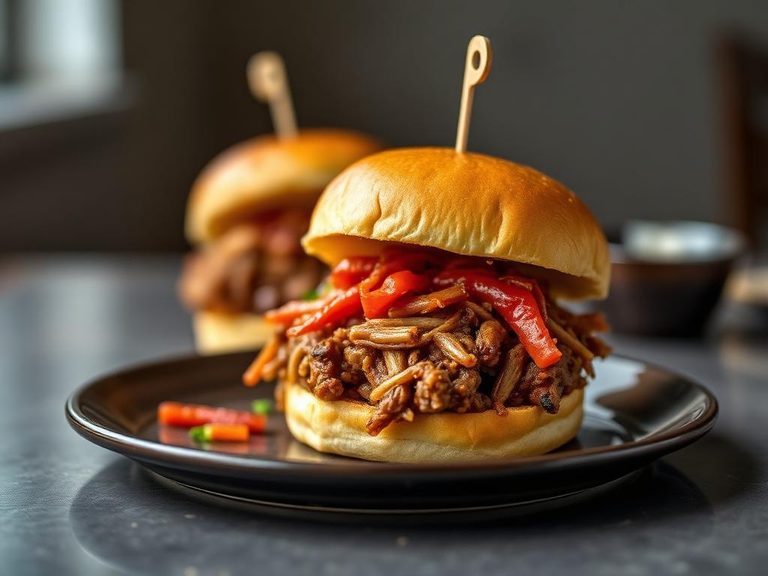 BBQ Pulled Pork Slider
