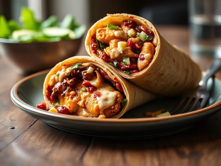 BBQ Ranch Chicken Wrap