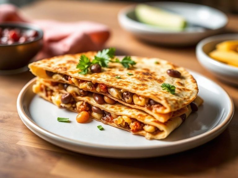 Bean and Cheese Quesadilla