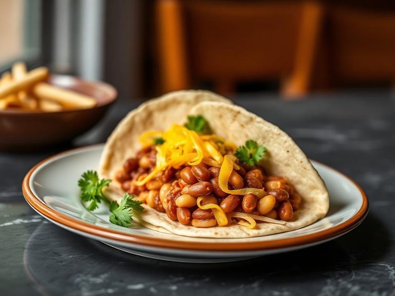 Bean and Cheese Taco