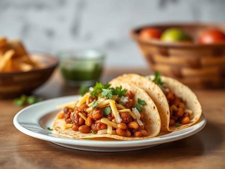 Bean and Cheese Tacos