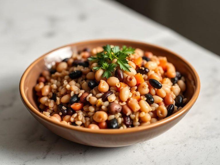 Bean and Grain Bowl