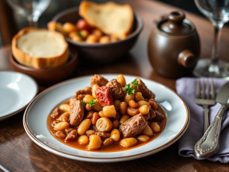 Bean and Ham Cassoulet