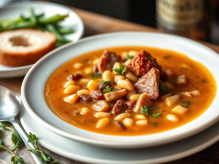 Bean and Ham Hock Soup