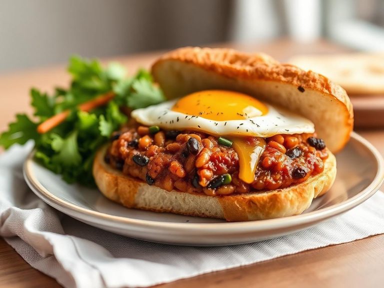 Bean cake sandwich