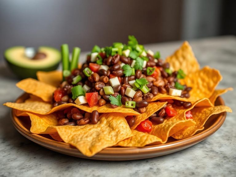 Bean Chip Nachos