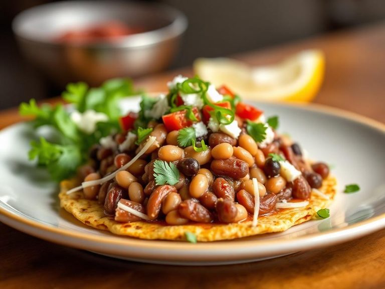 Bean Tostada