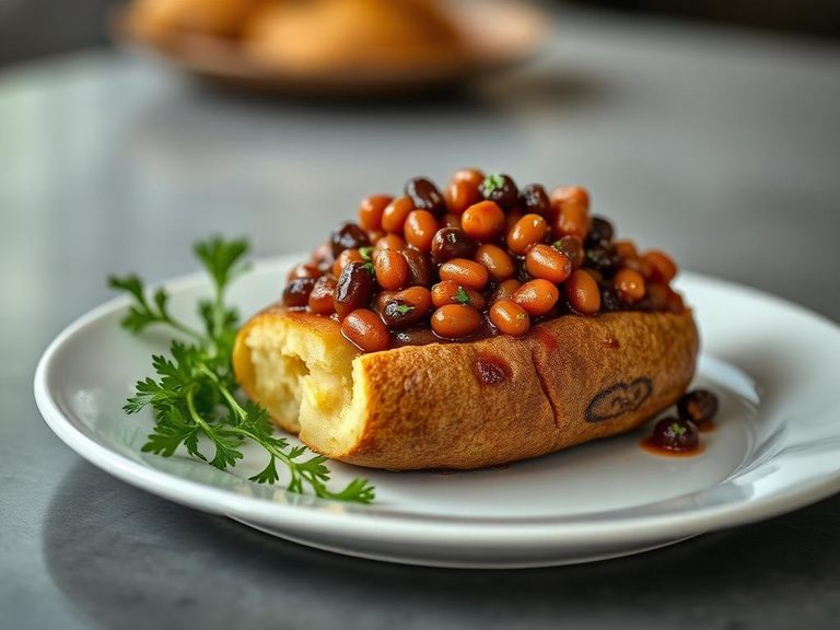 Beans on Jacket Potato