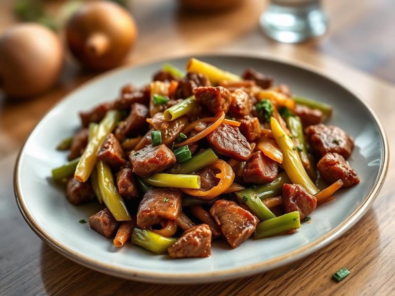 Beef and Cabbage Stir-fry
