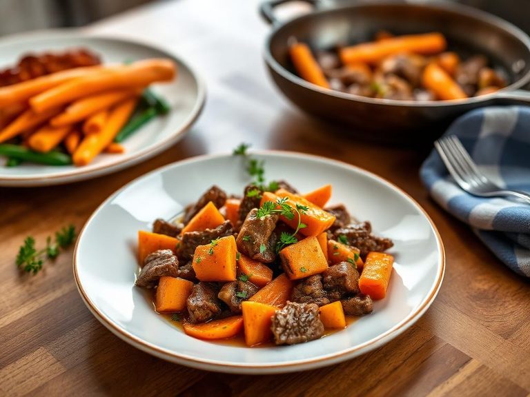 Beef and Carrot Skillet