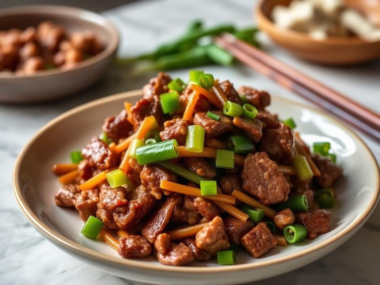 Beef and Celery Stir-Fry