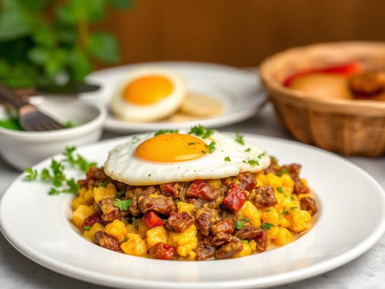 Beef and Egg Scramble