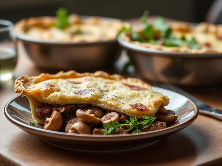 Beef and Mushroom Pie