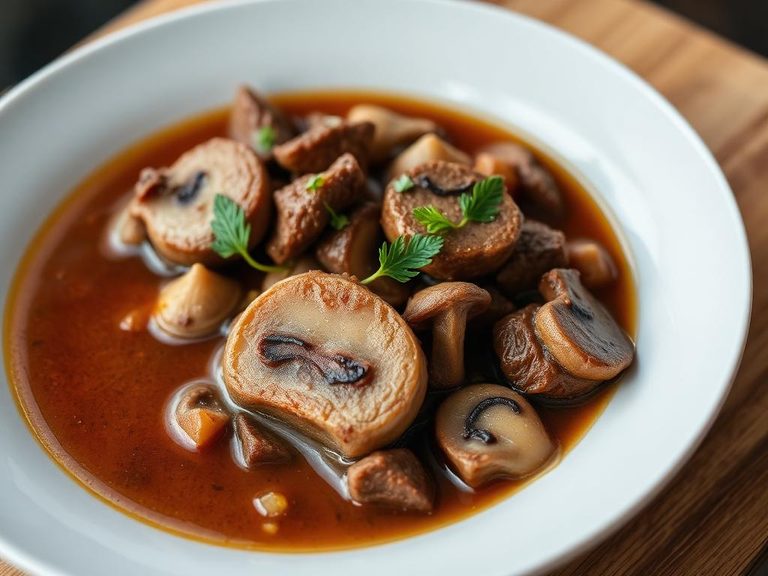 Beef and Mushroom Stew