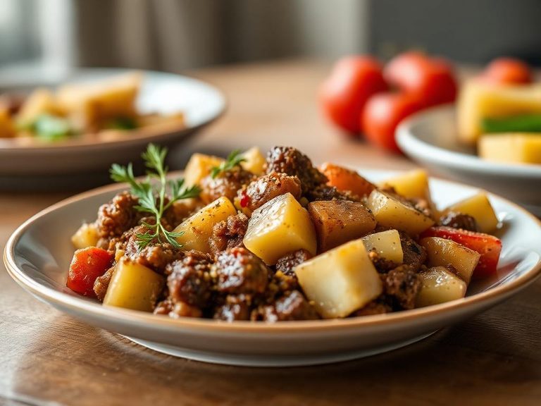 Beef and Potato Casserole