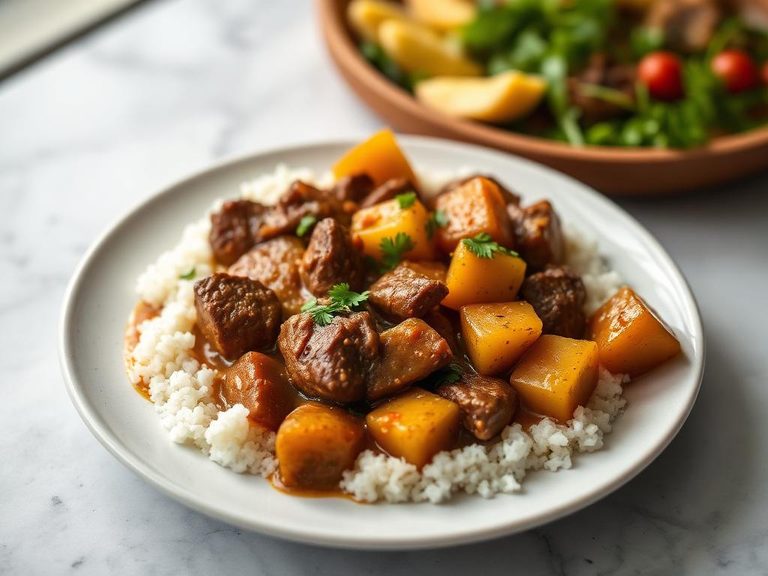 Beef and Potato Curry